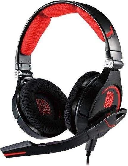 Ausinės su mikrofonu Thermaltake eSports Cronos Juodas Neodymium HT-CRO008ECBL (juodos spalvos