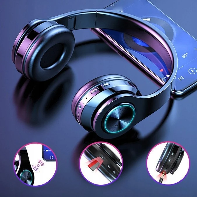 Ausinės Tonsil T55BT Pro juoda