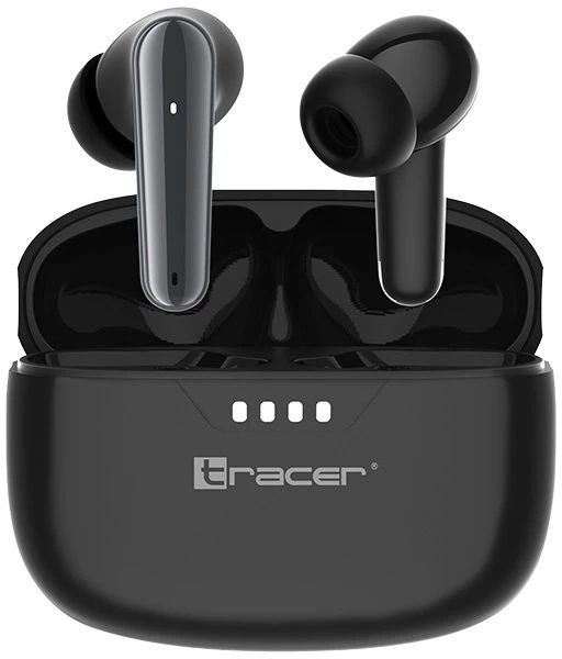Ausinės Tracer S2 Quad ANC TWS BT juoda