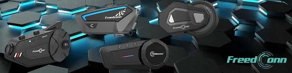 Motociklo Interkomas - Freedconn Ky-pro Single, Juodas