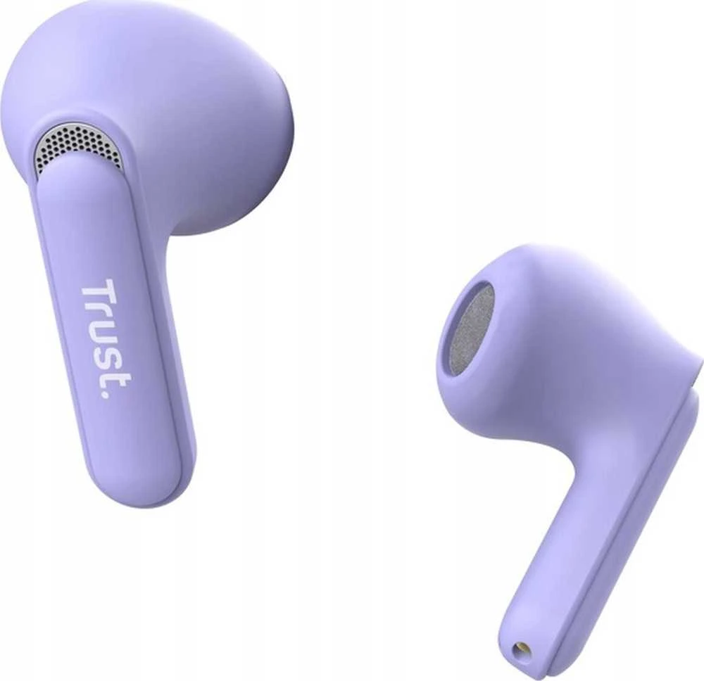 Trust Yavi Ausinės True Belaidės Stereo (TWS) į ausis įkišamos Calls/Music USB Type-C Bluetooth Violetinė