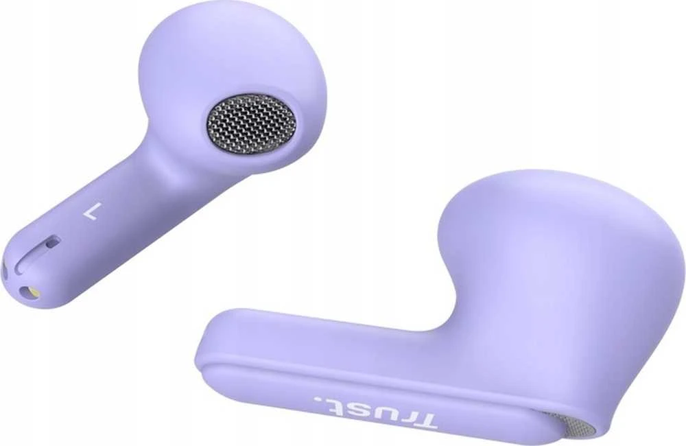 Trust Yavi Ausinės True Belaidės Stereo (TWS) į ausis įkišamos Calls/Music USB Type-C Bluetooth Violetinė