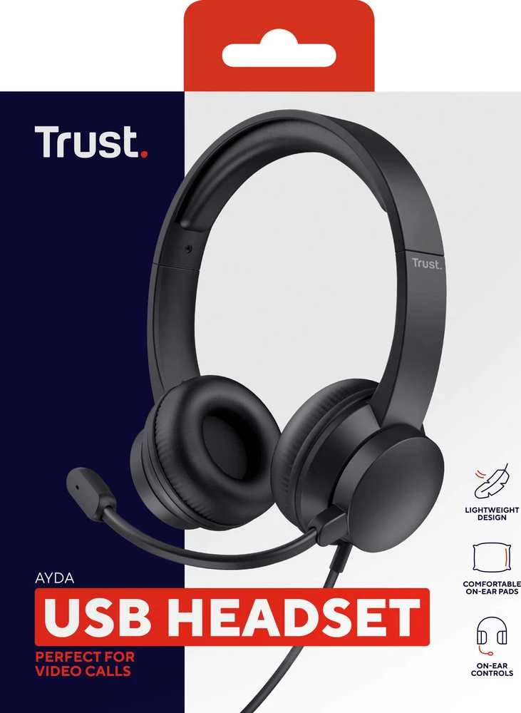 Trust AYDA USB PC Ausinės -