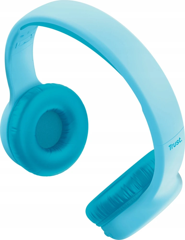 Trust Nouna Ausinės su laidu & Belaidės su lankeliu ant galvos Calls/Music USB Type-C Bluetooth Mėlyna