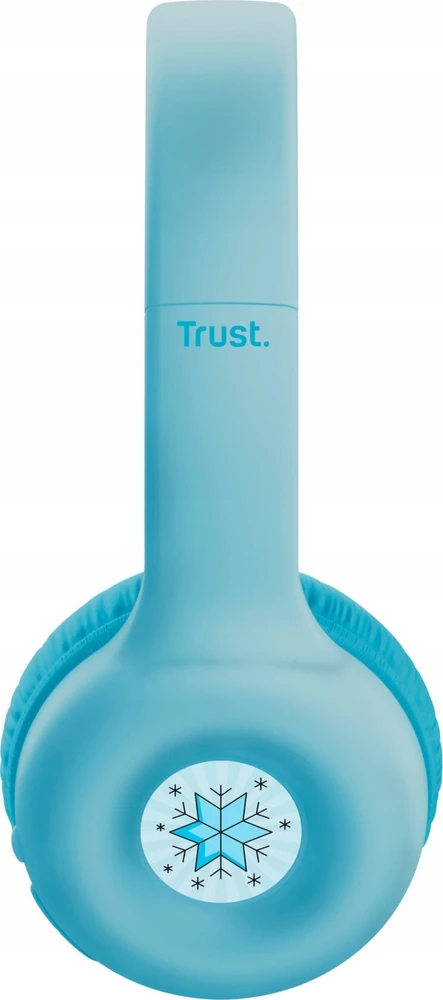 Trust Nouna Ausinės su laidu & Belaidės su lankeliu ant galvos Calls/Music USB Type-C Bluetooth Mėlyna