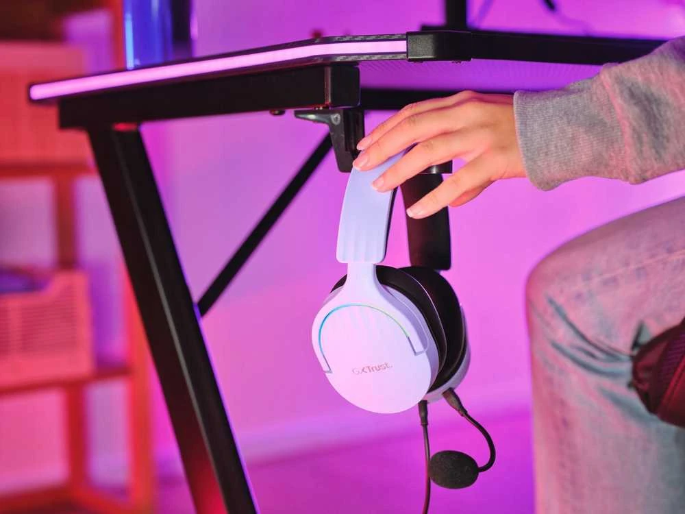 Trust GXT490P Fayzo 7.1 USB Ausinės Violetinė