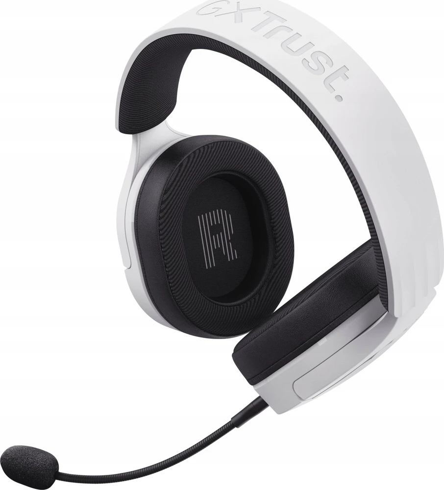 Trust GXT 491W FAYZO Ausinės su laidu & Belaidės su lankeliu ant galvos Gaming USB Type-C Bluetooth Juodas, Baltas