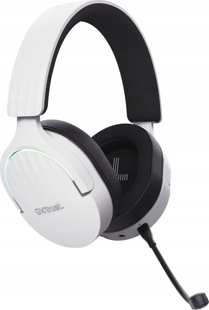 Trust GXT 491W FAYZO Ausinės su laidu & Belaidės su lankeliu ant galvos Gaming USB Type-C Bluetooth Juodas, Baltas