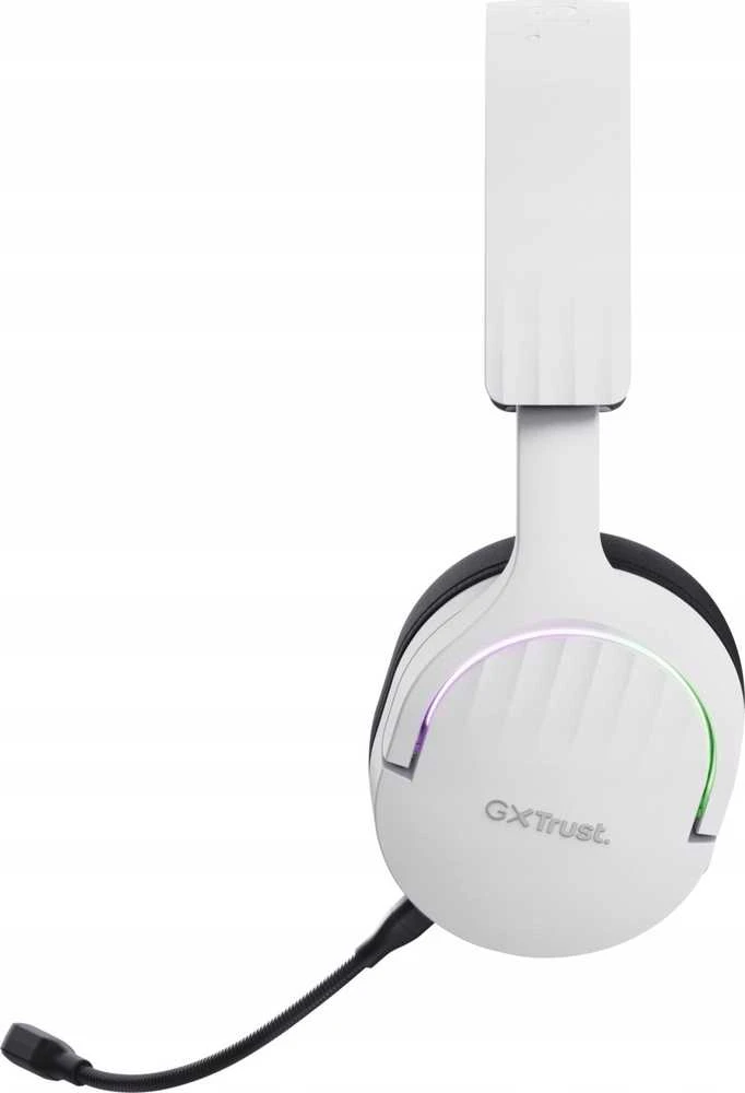 Trust GXT 491W FAYZO Ausinės su laidu & Belaidės su lankeliu ant galvos Gaming USB Type-C Bluetooth Juodas, Baltas