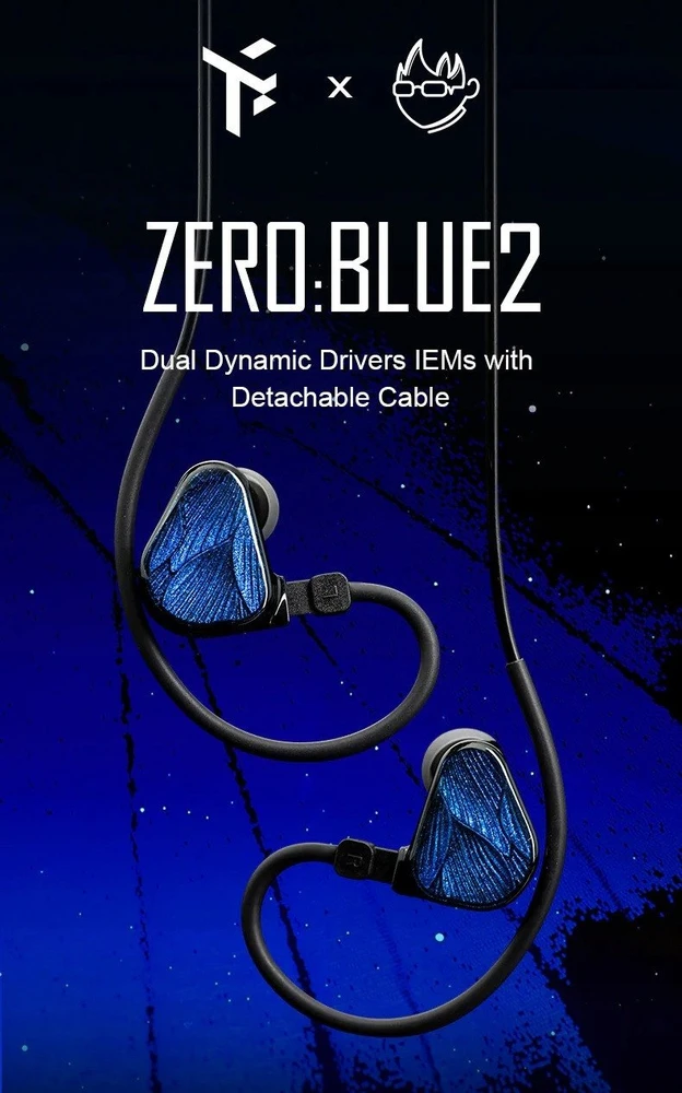 Ausinės Truthear Zero:Blue2 Ausinukai | Mėlyna
