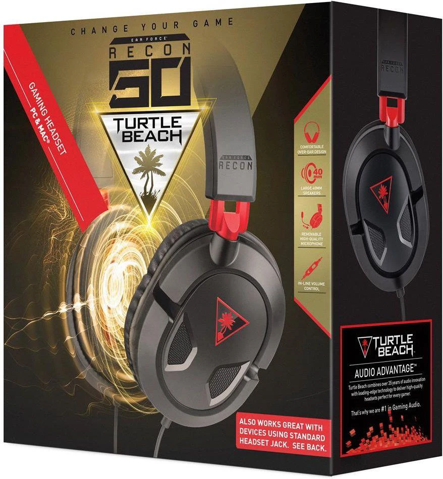 Turtle Beach Recon 50 laidinės ausinės | 3.5mm