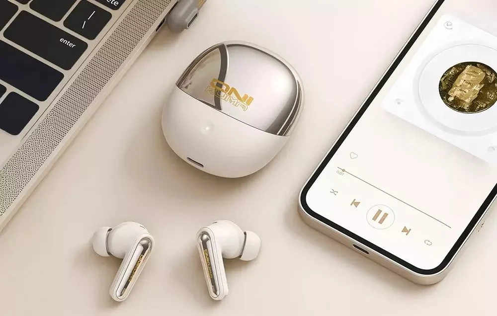 TWS ONIKUMA TX610 ausinės (beige)