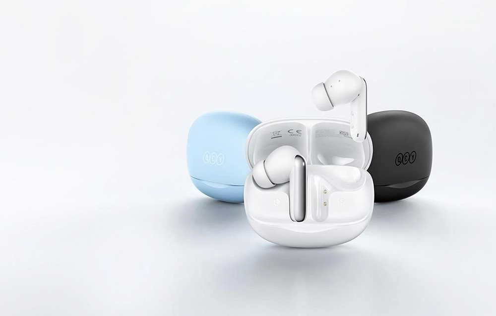 QCY Melobuds N50 Ausinės with ANC IPX4 Bluetooth 5.4 - Juodas