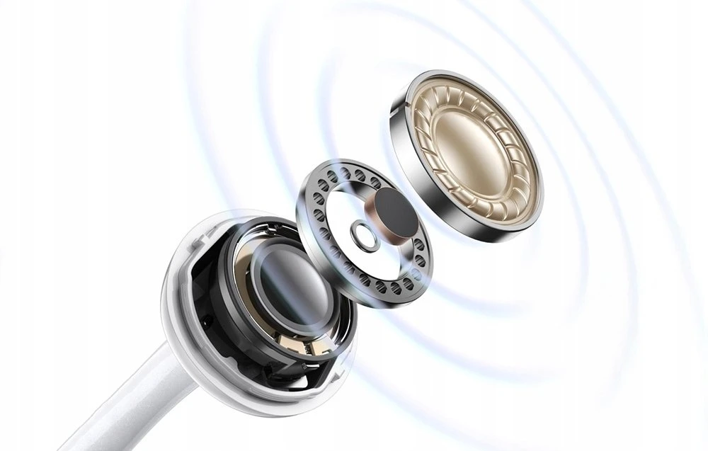 Ausinės Ugreen Ausinės į ausis įkišamos WS218 ClipBuds LDAC (balta)