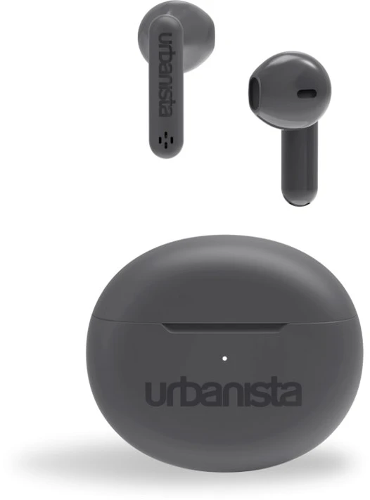 Urbanista Austin pilkos belaidės ausinės su dėklu
