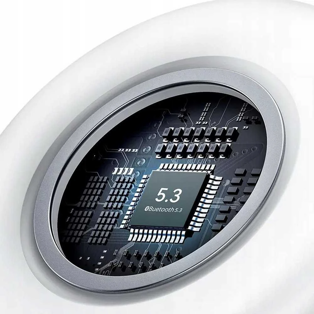 USAMS Bluetooth 5.3 TWS X-donseries ENC belaidės ausinės baltos spalvos BHUENCXD02 (US-XD19)