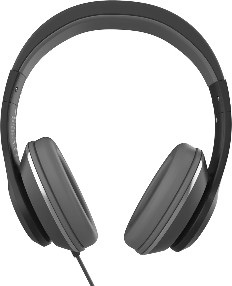 Verbatim TruSound ausinės su mikrofonu, przewodowa, juoda, kištukas ir play typ USB-C