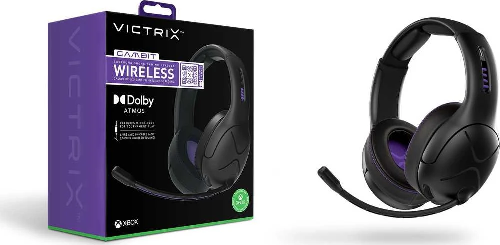 PDP Victrix Gambit belaidės ausinės XBOX Series X/S/One
