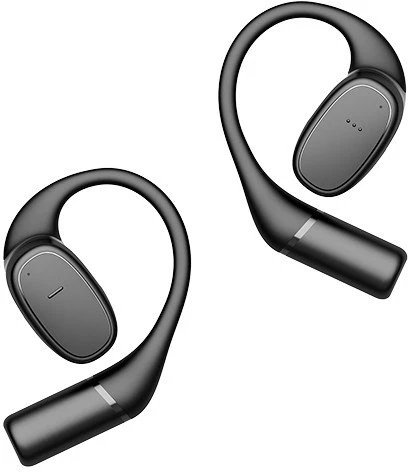 Ausinės Viking bluetooth ausinės su mikrofonu V49 juoda