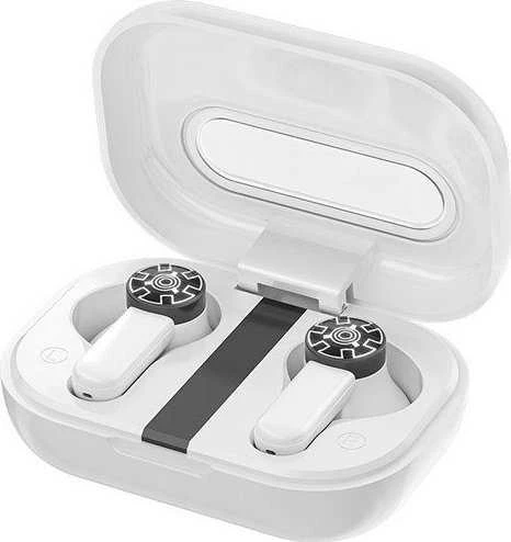 WEKOME VA06 Vanguard Series - Bluetooth V5.2 TWS belaidės ausinės su įkrovimo dėklu (Baltas)