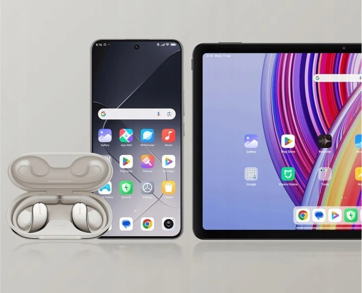 Ausinės Xiaomi OpenWear Stereo, Rusvai gelsvos spalvos