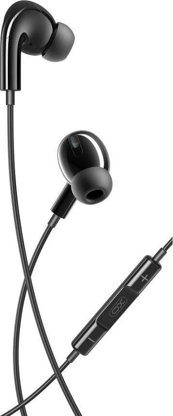 XO laidinės ausinės EP73 USB-C juodos spalvos