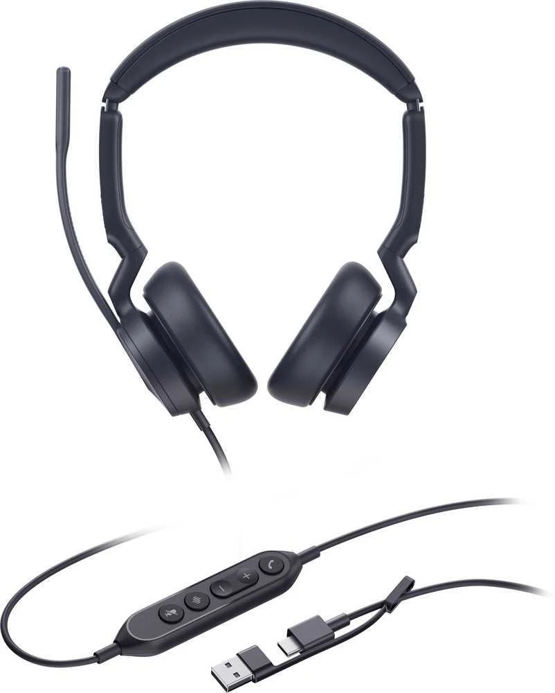 Yealink Ausinės UH46 Dual UC USB-C/A