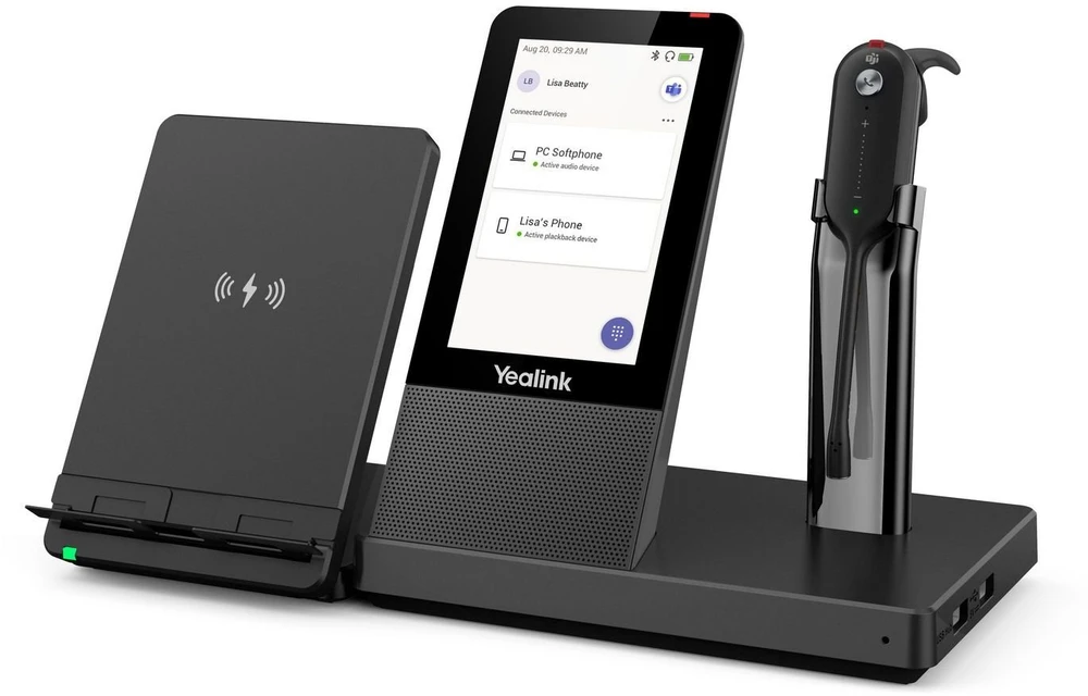Ausinės Yealink WH67 Teams Dect Mono + Podstawa