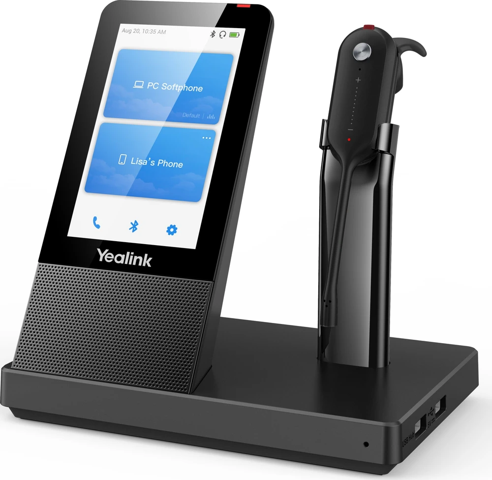 Ausinės Yealink Dect UC WH67 Mono (1308041)