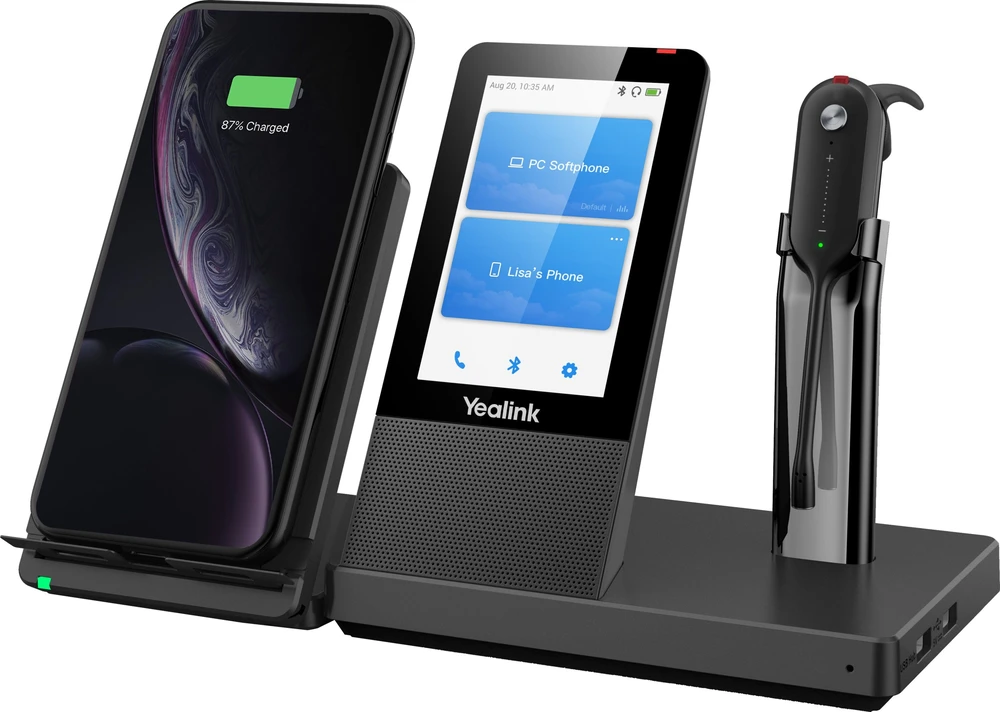 Ausinės Yealink Dect UC WH67 Mono (1308041)