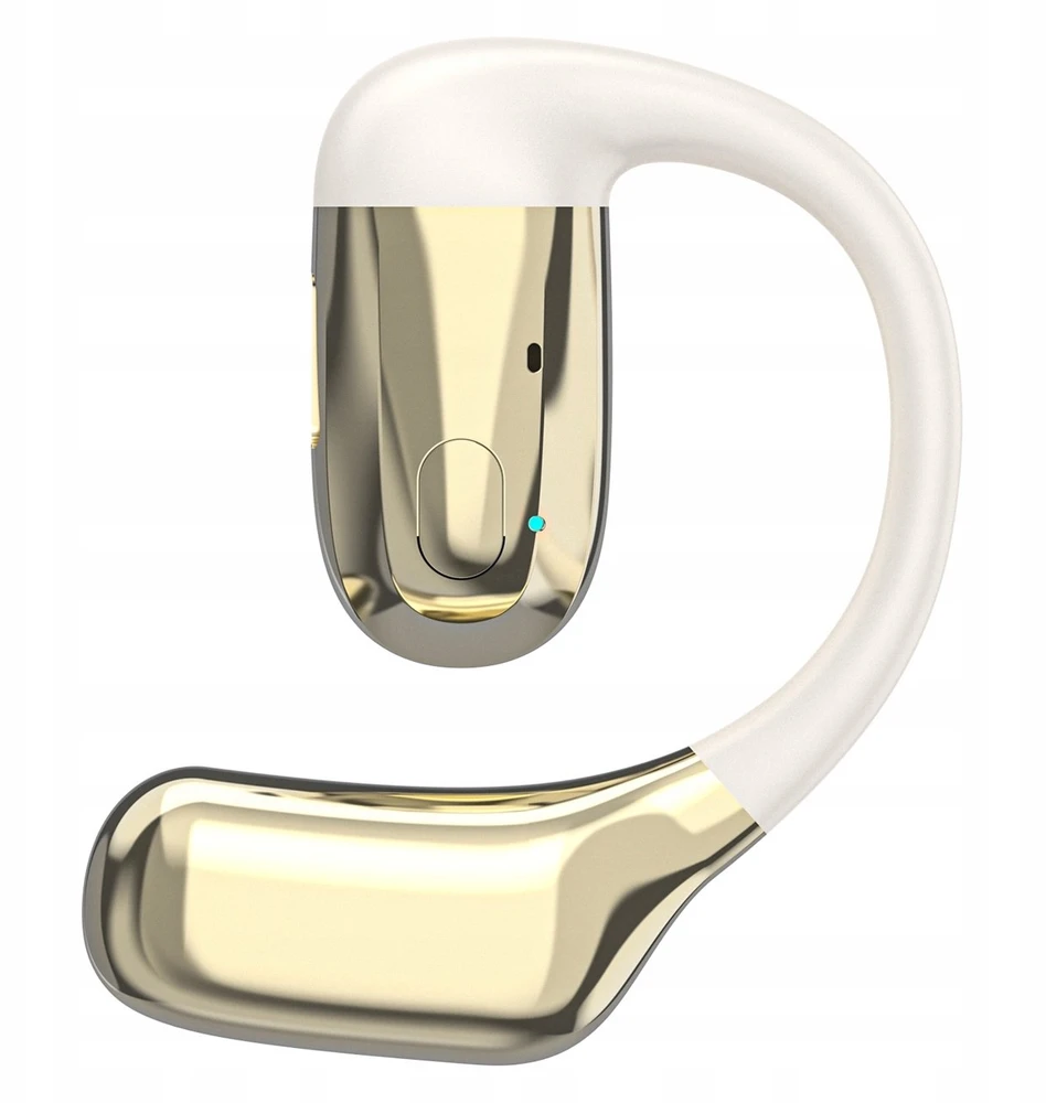 Dudao U4Pro Bluetooth universal ant ausų dedamos ausinės skirta both ears - beige ir auksinis