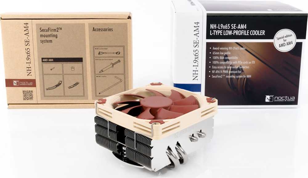 Noctua NH-L9x65 SE-AM4 procesoriaus aušintuvas - 92mm