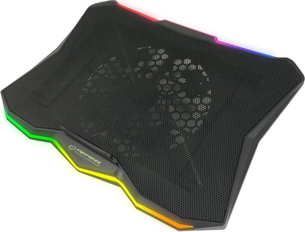 Esperanza EGC110 laptop cooling pad 43.2 cm (17") 800 RPM Juodas