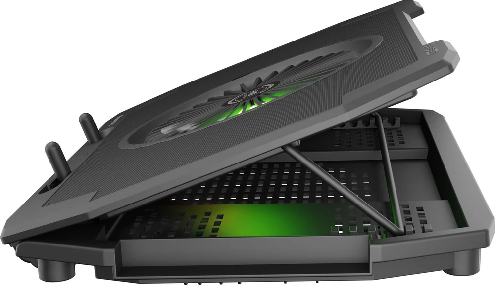 Genesis | Nešiojamas kompiuteris Cooling Pad | OXID 850 | Juodas