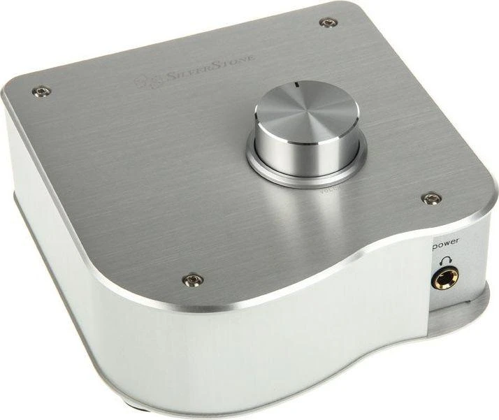 SilverStone SST-EB03S ausinių stiprintuvas – sidabro spalvos