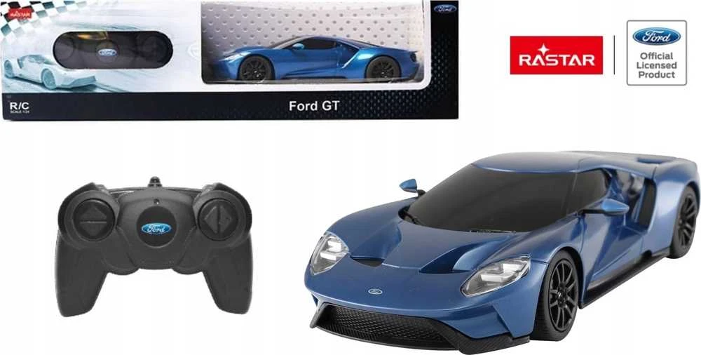 RASTAR automodelis valdomas, RC 1:24 Ford GT, 78200