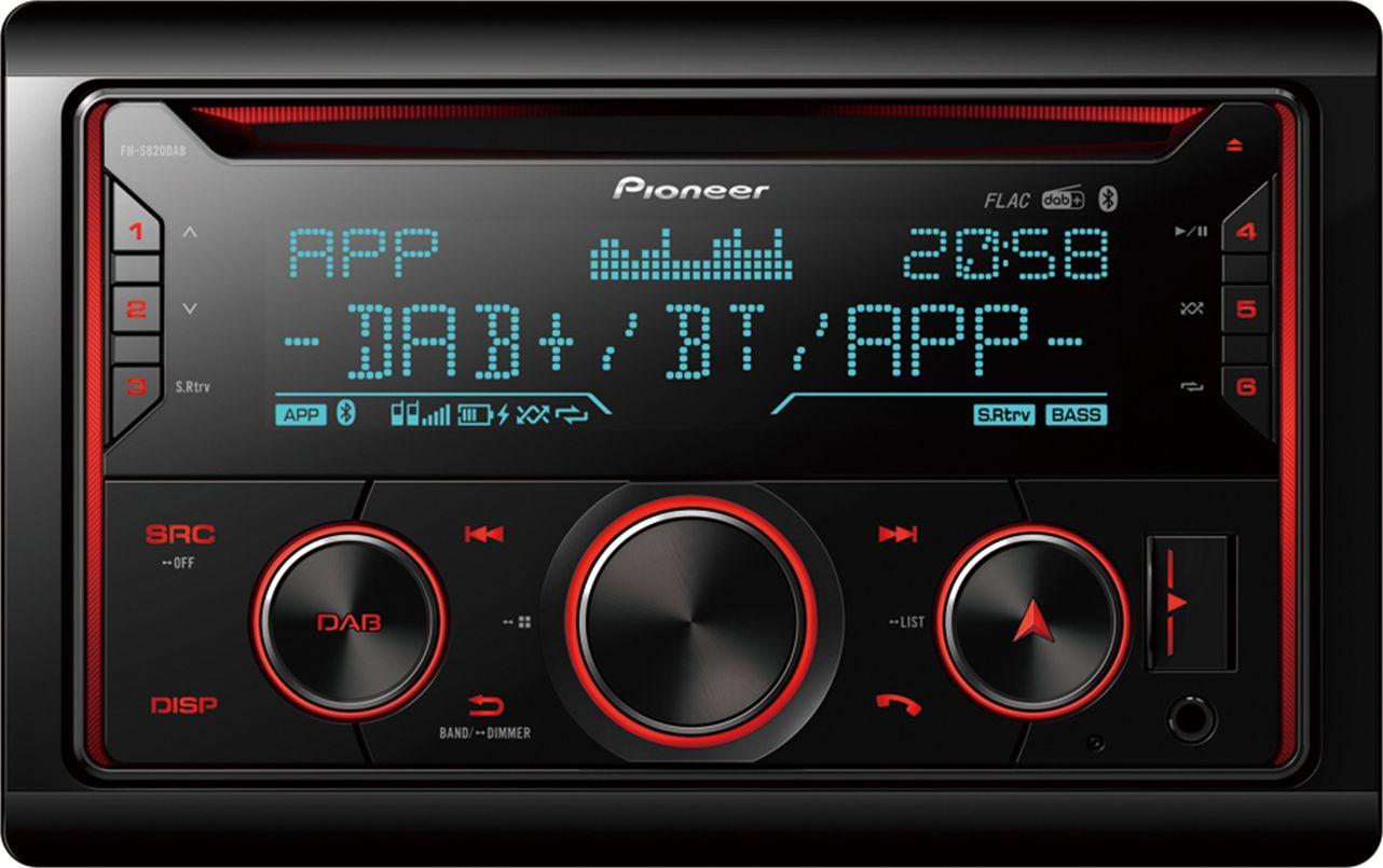 Automagnetola Automobilių radijas Pioneer FH- S820DAB