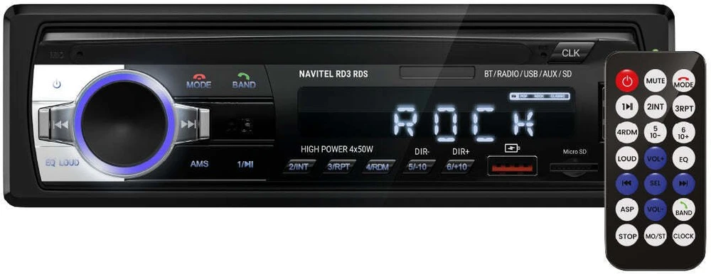 Automagnetola Automobilinis radijas FM Navitel RD3 RDS