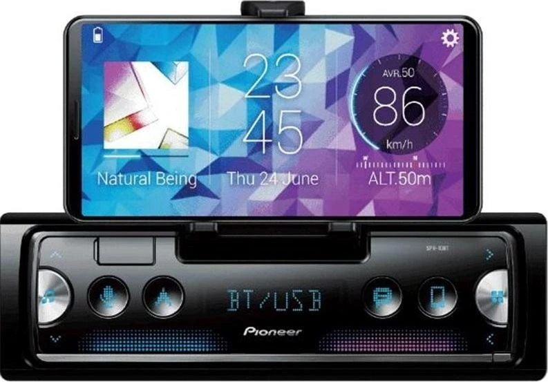 Automagnetola Pioneer multimedijos imtuvas SPH-10BT