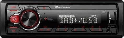 Pioneer automagnetola su DAB ekranu