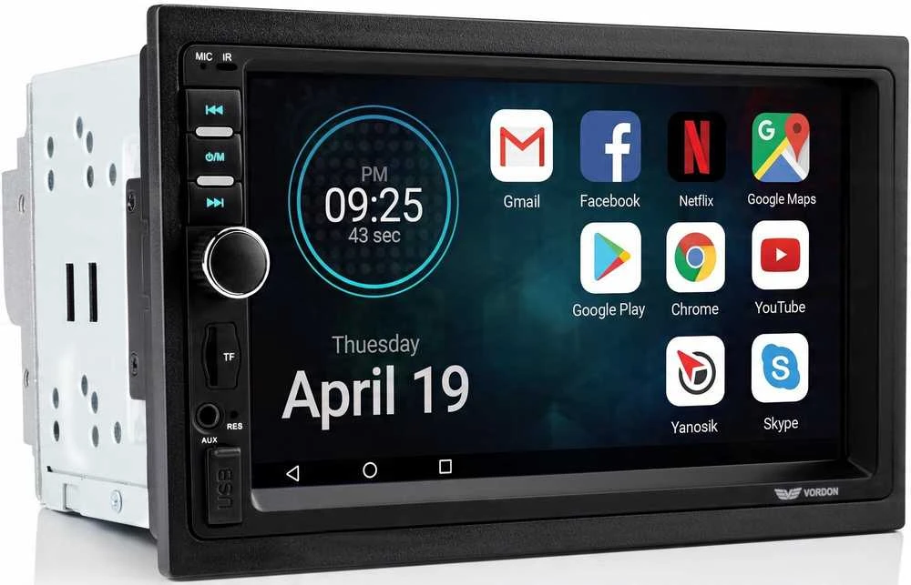 Automagnetola Vordon automobilinis radijas AC-8270 automobilinis radijas