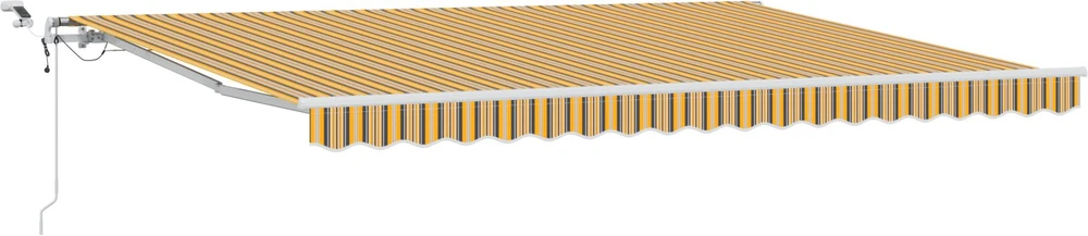 Ištraukiama markizė Įvairiaspalvis 450 × 300 cm Poliesteris