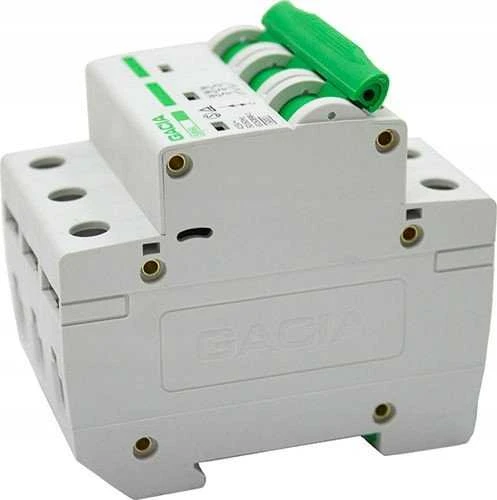 GACIA Automatinis jungiklis, 6kA, B, 3 polių, 50A GACIA SB6L B 3P 50A