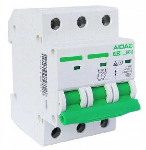 Automatinis jungiklis, 6kA, B, 3 polių, 6A GACIA SB6L B 3P 6A