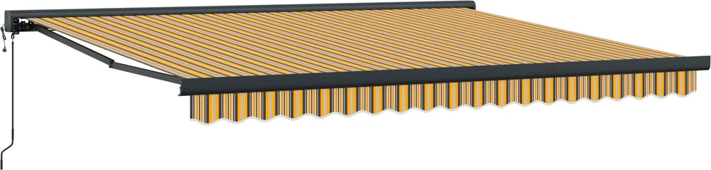 Ištraukiama markizė Įvairiaspalvis 400 x 300 x 165 cm