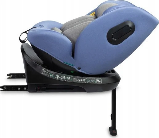 Mėlyna Vaiku Baze Autokėdutė Caretero Bosco I-size 0-36 kg., 360°, Mėlyna