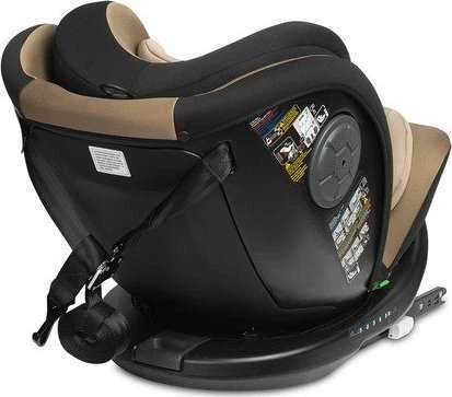 Caretero Automobilinė kėdutė MOKKI I-SIZE, 40-150cm, rusvai gelsvas