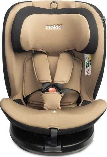 Caretero Automobilinė kėdutė MOKKI I-SIZE, 40-150cm, rusvai gelsvas
