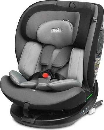 Caretero Automobilinė kėdutė MOKKI I-SIZE, 40-150cm, Pilkas