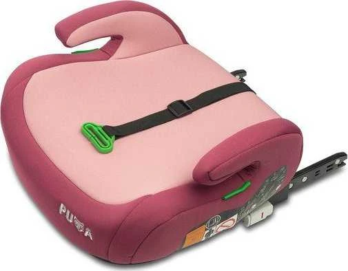 Automobilinė kėdutė - paaukštinimas Caretero Puma Isofix-I-Size, 125-150 cm, rožinė
